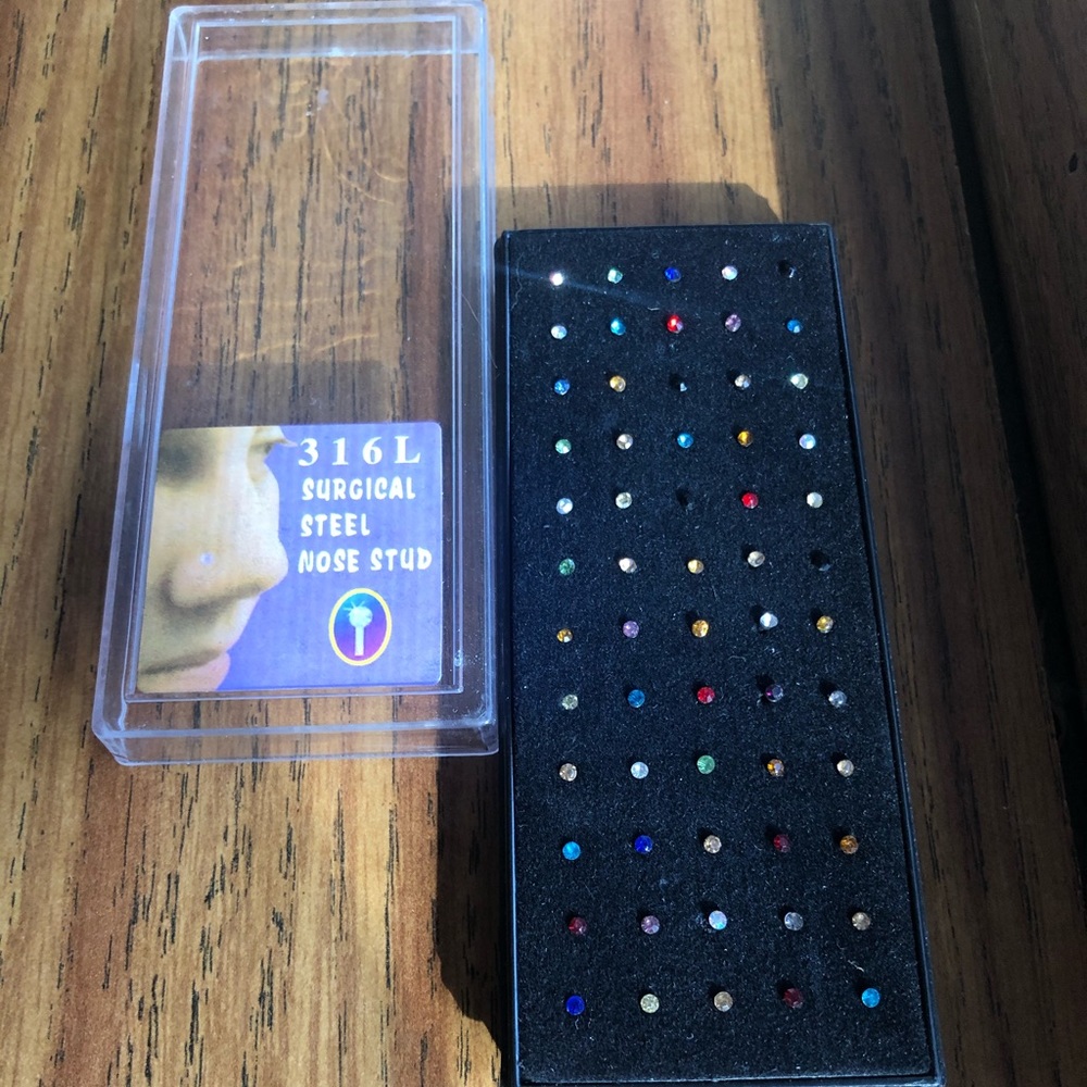 316L Surgical Steel Nose Studs